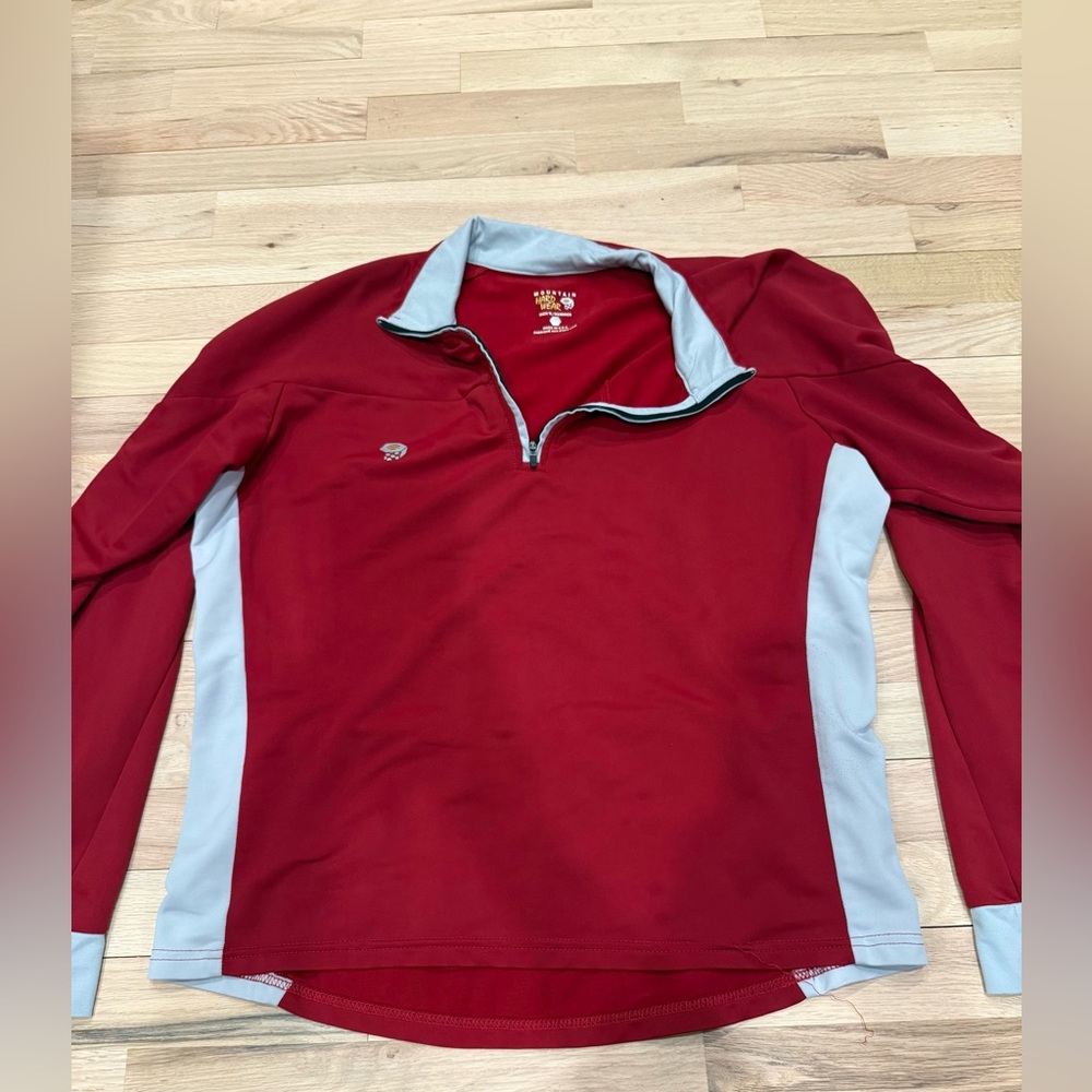 Mountain Hardwear Red Pullover Men’s L